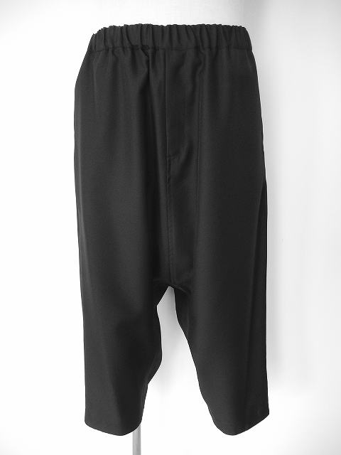 BLACK COMME des GARÇONS サルエルショーツLサイズ BLACK COMME des GARCONS【ブラック コム デ ギャルソン】正規取り扱い